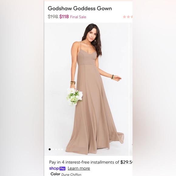 Show Me Your MuMu bridesmaids dress - Picture 1 of 2